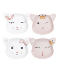 8 Piatti Di Carta Sagomati...