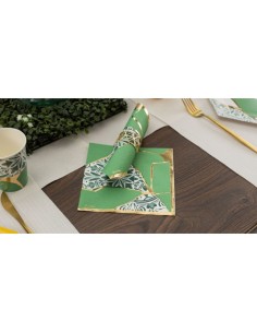 Tovaglioli Di Carta Oro E...