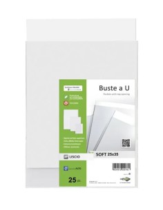 Transparent PPL U-Bag 25x35