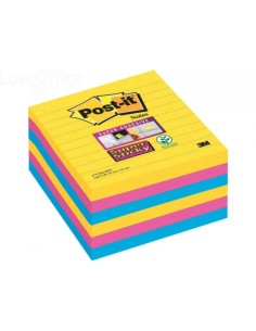 Post-It Bigliettini Adesivi Super Sticky 101x101mm 540 Fogli