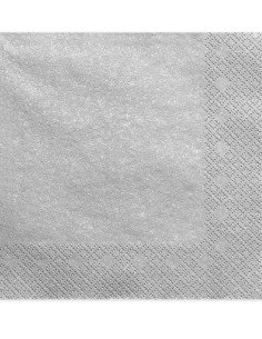 Paper Napkins Silver 33x33...
