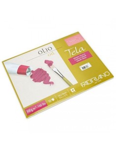 Album Pittura Ad Olio Fabriano 24x32cm Grana Telata