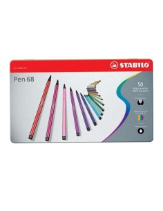 Stabilo Pen 68 Metal Box 50pcs