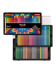 Stabilo Pen 68 Metal Box 50pcs 2