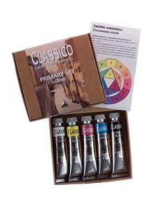 Colori Ad Olio Extrafini Classico Maimeri 20ml 5 Colori Primary Set