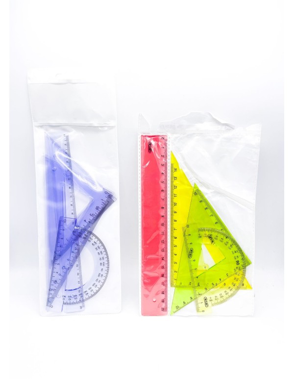 Geometry Set In Plastica