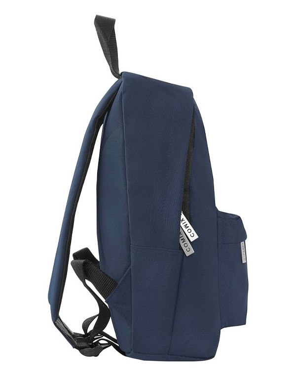 New Mini Zaino Comix Monocolore Blu