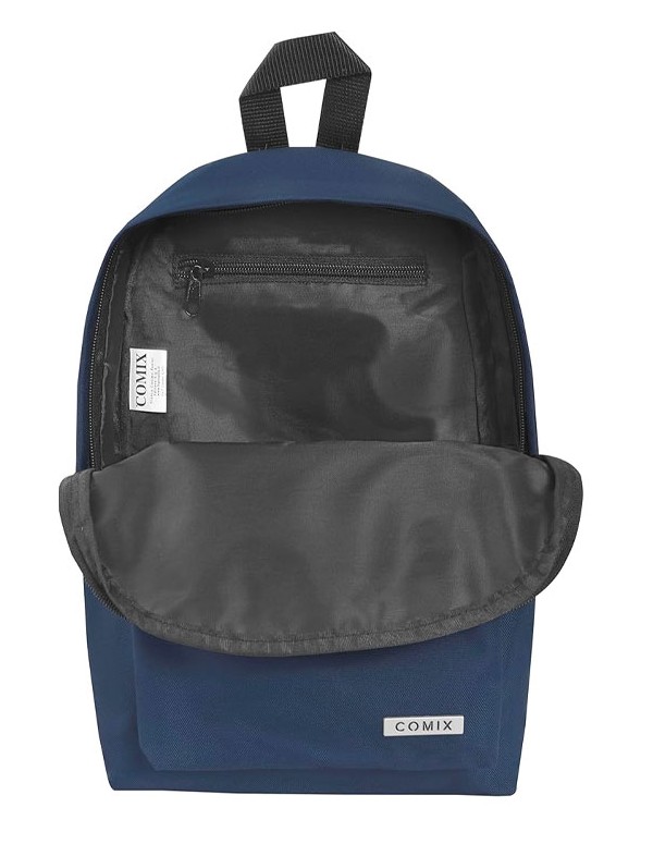 New Mini Zaino Comix Monocolore Blu