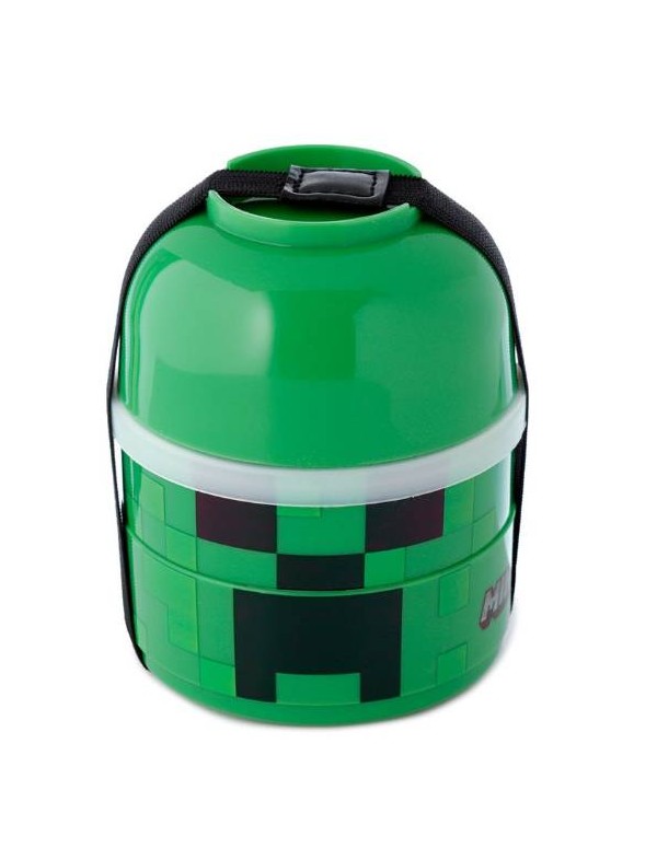 Portapranzo con 3 Scomparti Impilati Minecraft