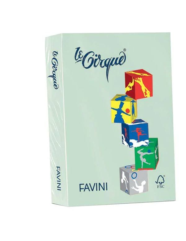 Carta Le Cirque A4 160gr 250fg Verde Pistacchio Pastello