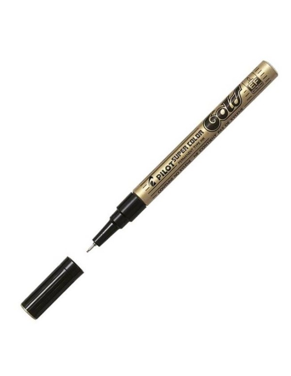 Pilot Super Color Extra Fine Gold Paint Marker