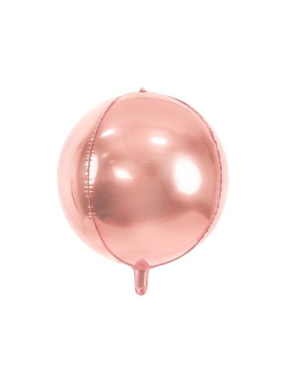 Palloncino Metalfoil Mylar Oro Rosa 14" 35cm