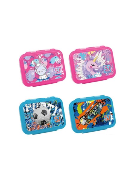 Seven Porta Pranzo In Plastica Sj Gang Boy Or Girl Assortito