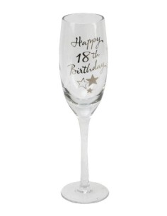 Glass Flute Goblet Birthday...