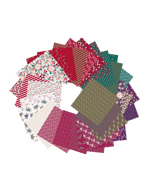 Carta Per Origami 60 Fogli Fantasie Floreali 15x15cm
