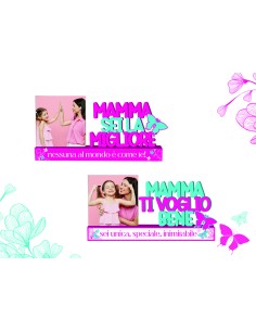 Cornice Portafoto Rosa Con...