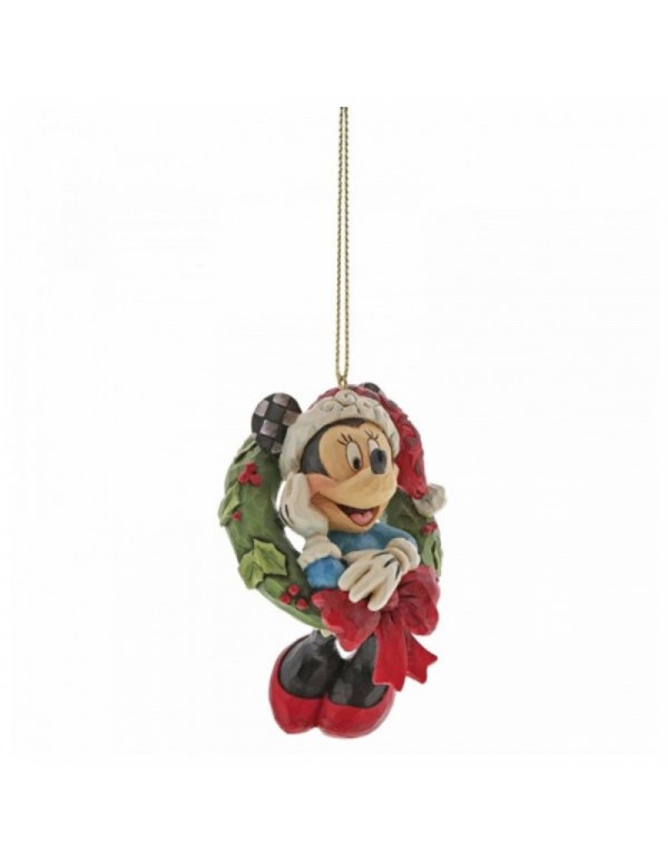 Addobbo Albero Di Natale Disney Traditions Minnie Mouse 8cm