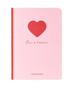 Legami A6 Lines Heart Notebook
