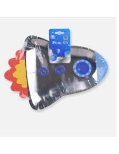 Piatto Forma Razzo 6Pc