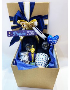 Customizable Father's Day Square Gift Box