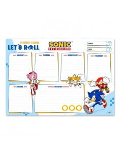 Sonic The Hedgehog Weekly Planner