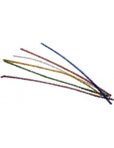Scovolini Ciniglia Metallizzata Colori Assortiti 300x6mm