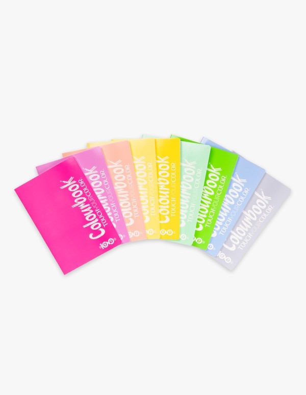 Colourbook Maxi Notebook A4 Pastels 100gr.