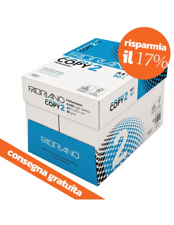 Carta A4 Fabriano Copy2 80gr