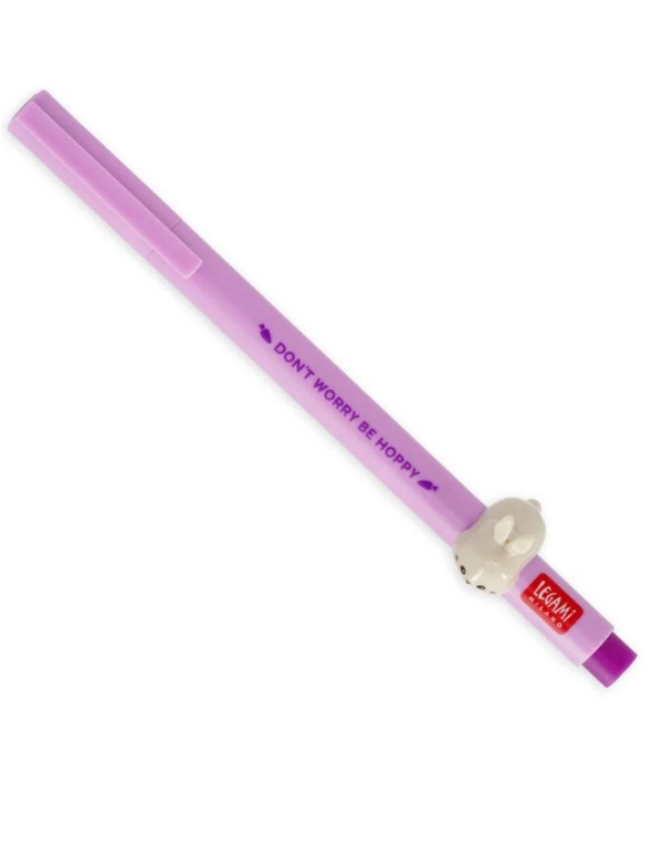 Penna Gel Viola Lovely Friends Coniglio Legami