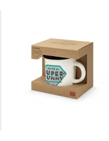 Tazza In Porcellana Mamma Cup-puccino Legami Super Mummy