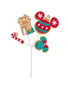 Addobbo Natale Mickey Mouse Topolino Con Orecchie E Caramelle