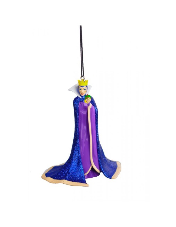 Addobbo Albero Di Natale Disney Regina Cattiva Biancaneve 3D 10cm