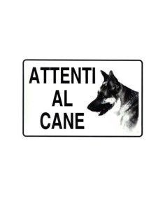 Segnale In Alluminio Attenti Al Cane