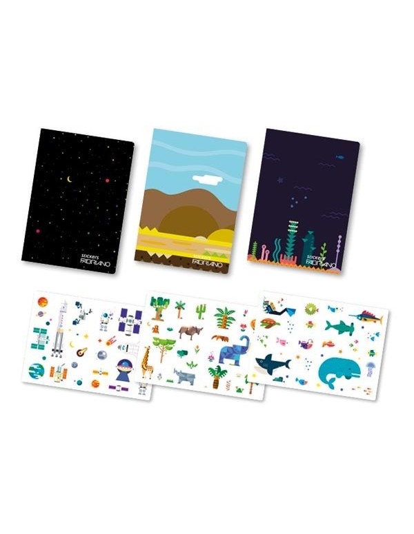 Fabriano Maxi Quaderno A4 Stickers
