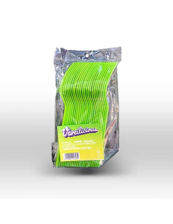Confezione Forchette In Plastica 24pz.