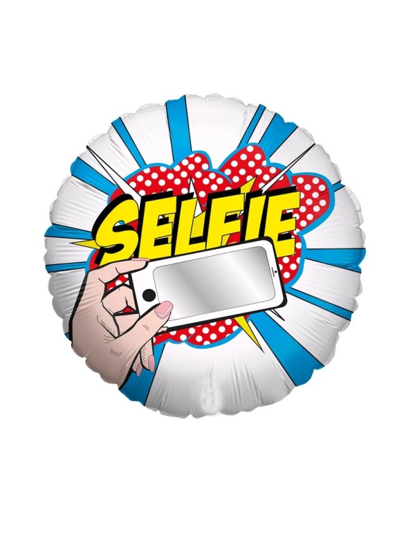 Palloncino Metalfoil Selfie 18" 46cm