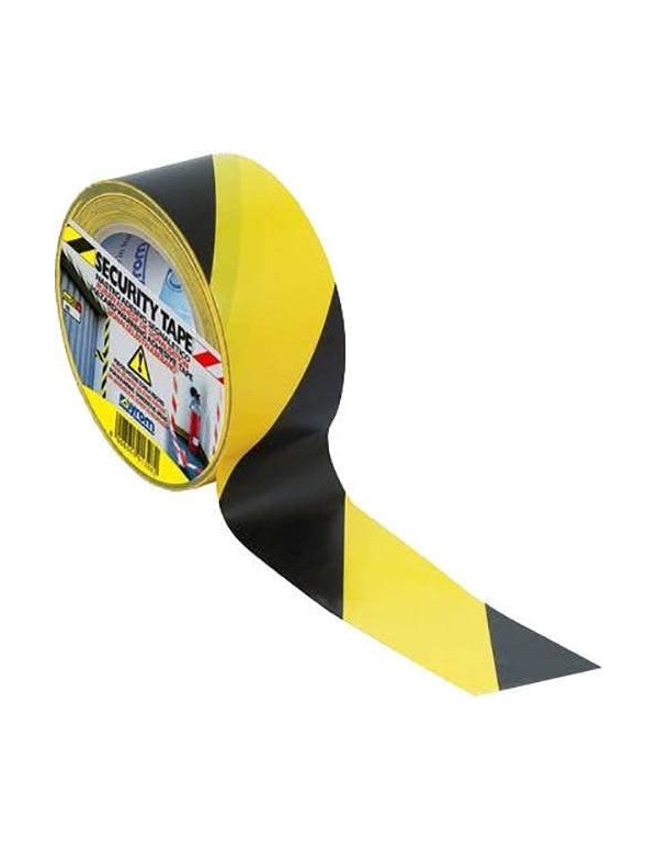 Nastro Adesivo Segnaletico Nero/Giallo