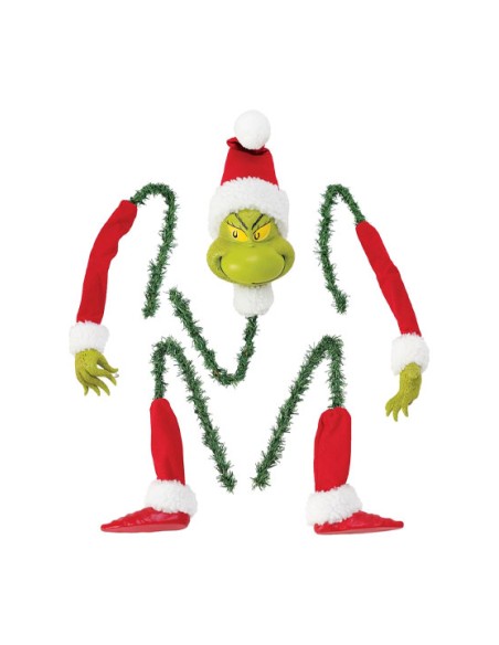 Addobbo Albero Di Natale Grinch Vestito Babbo Natale