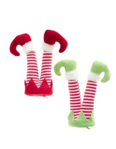Addobbo Natale Gambe Elfo...