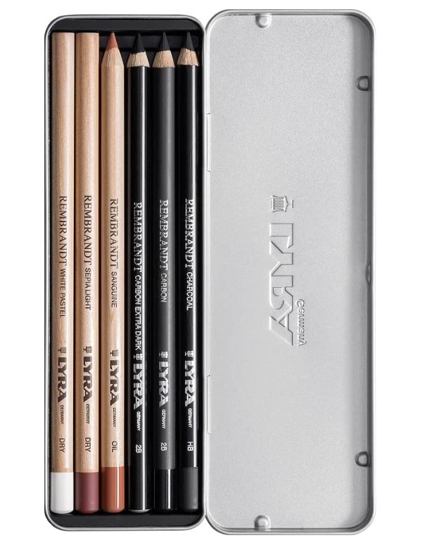 Pencils Lyra Rembrandt Sketching Set...
