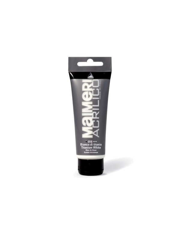 Maimeri Vernice Acrilica Bianco Di Titanio 75ml