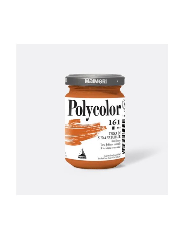 Polycolor 161 Maimeri Terra Di Siena Naturale Tempera Vinilica 140ml