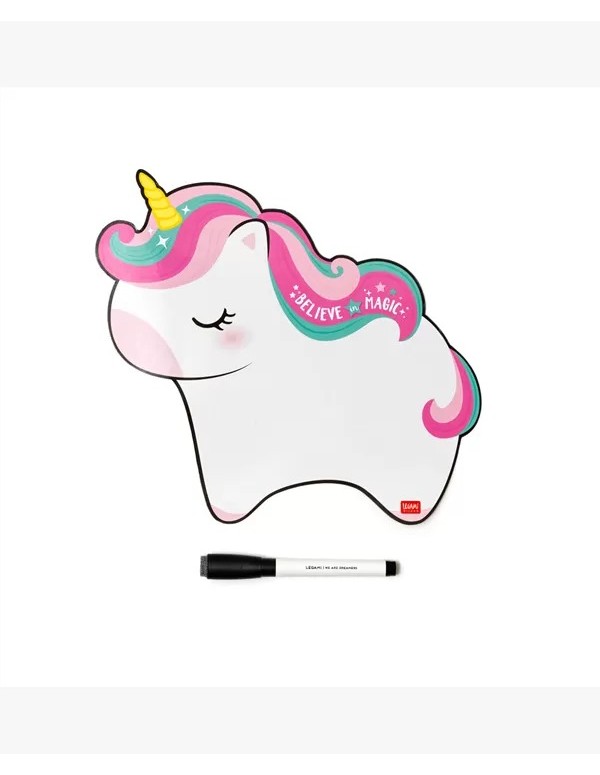 Lavagna Magnetica Con Pennarello Unicorno Something To Remember Legami