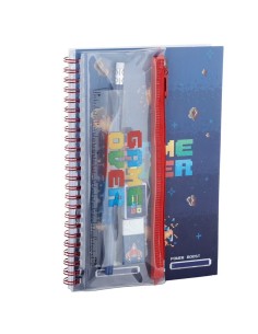 Game Over Set Notebook And...