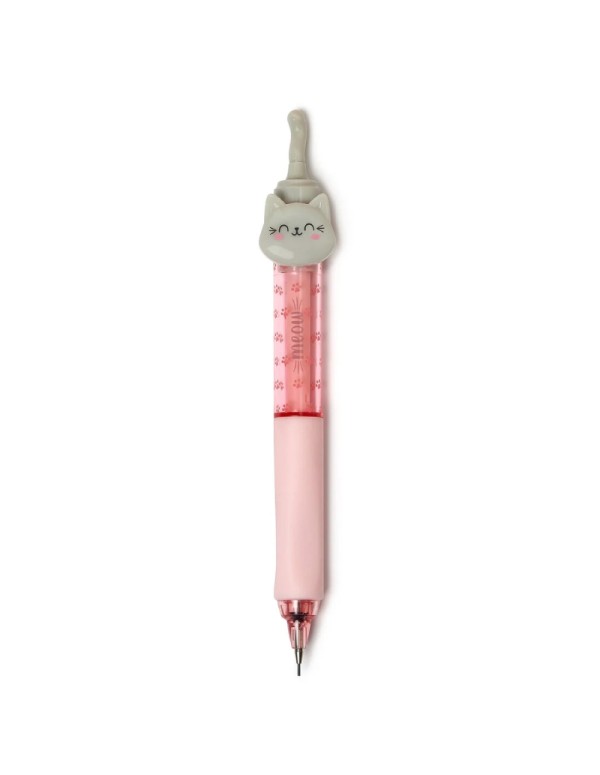 Portamine Rosa Gatto Meow Legami