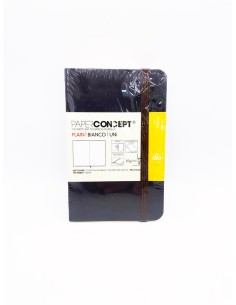 Notebook Blank Page 9x14 Soft Cover Paper Concept