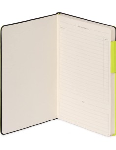 Legami Striped Notebook Yellow 2