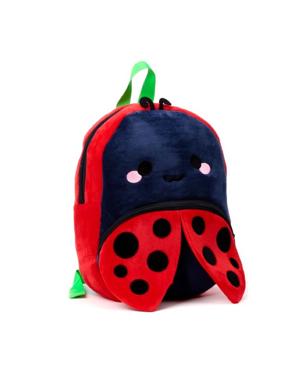 Mini Zaino Peluche Coccinella