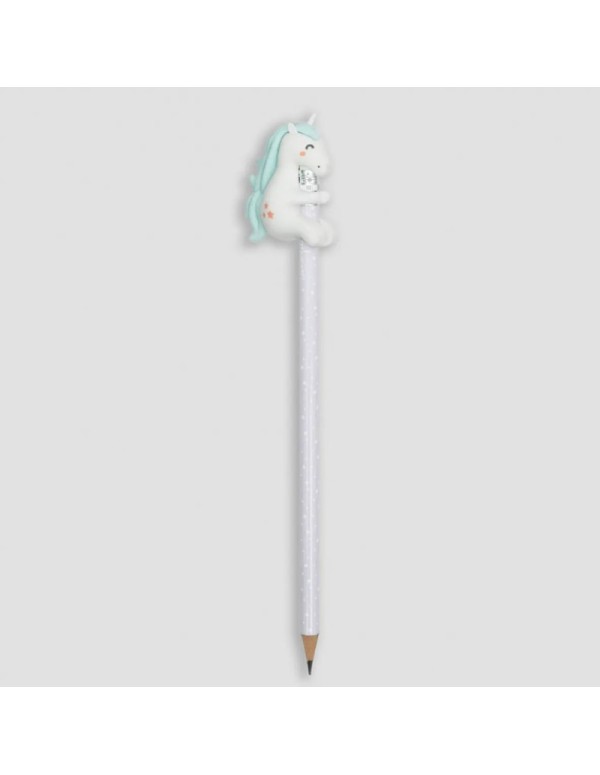 Matita Con Gomma Unicorno Sagomato