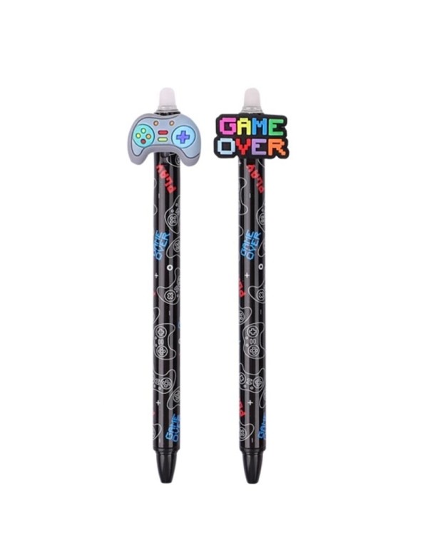 Penna Gel Cancellabile Itotal Game Over Assortito